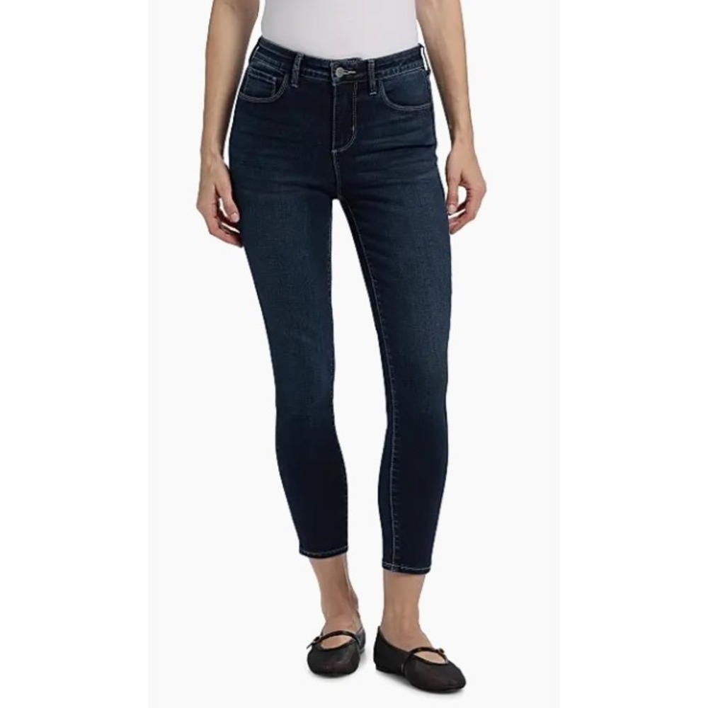NWT L'AGENCE Margot Skinny Jeans – Dark Wash Denim – Size 24